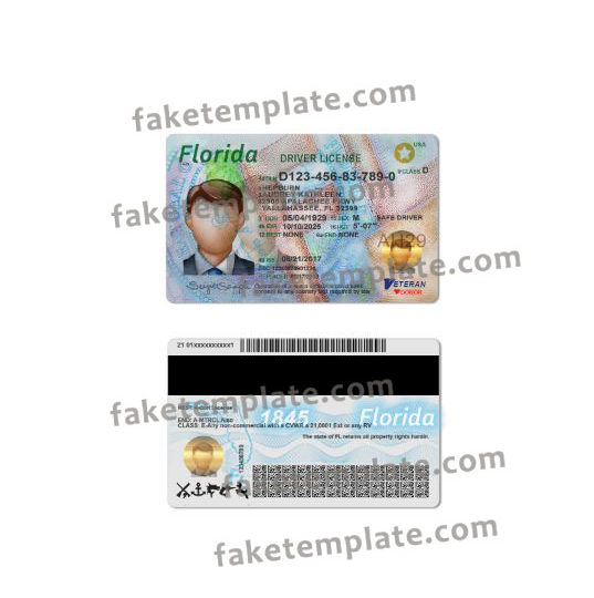 editable-florida-drivers-license-template