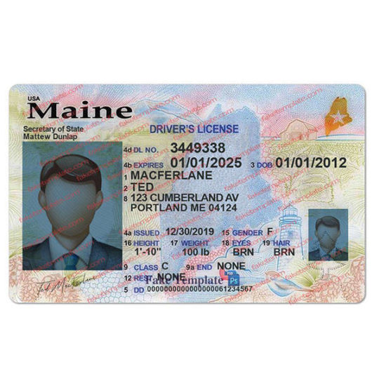 maine-drivers-license-template-07