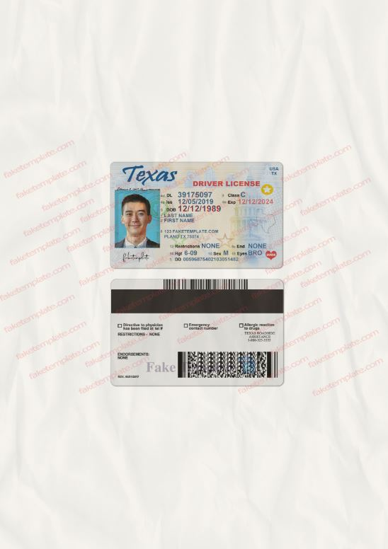 free-editable-texas-drivers-license-template