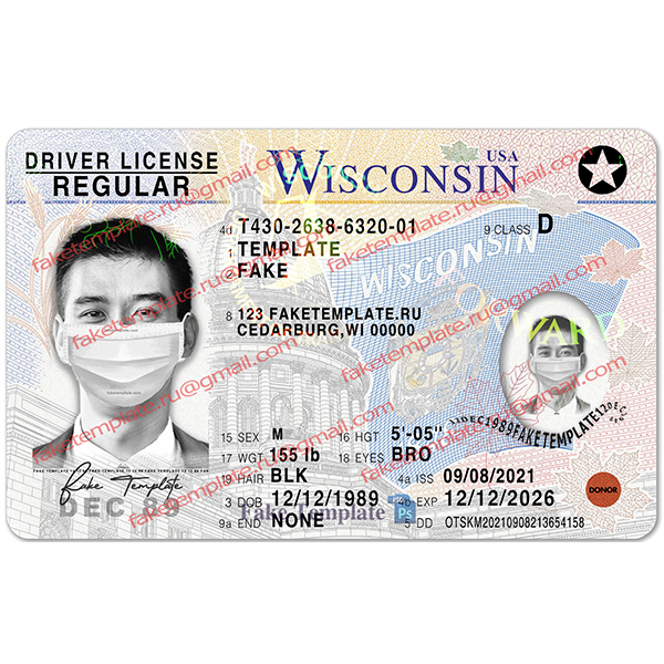 wisconsin drivers license fake wisconsin drivers license fake