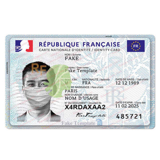 french id card 2020