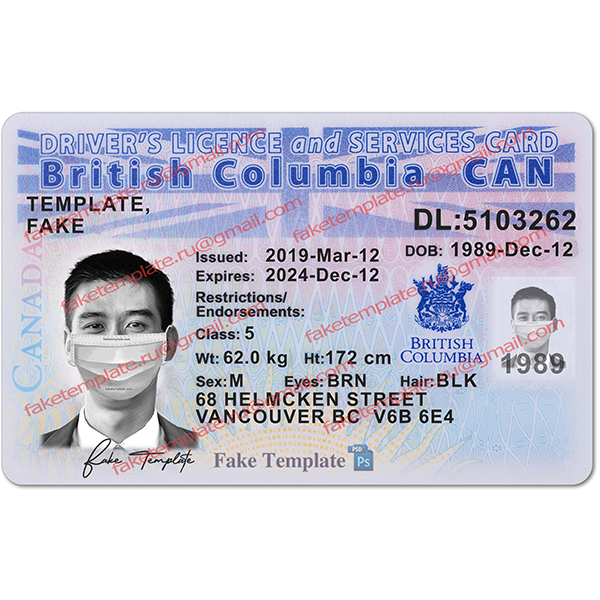 canada drivers license psd 06 bc drivers license psd