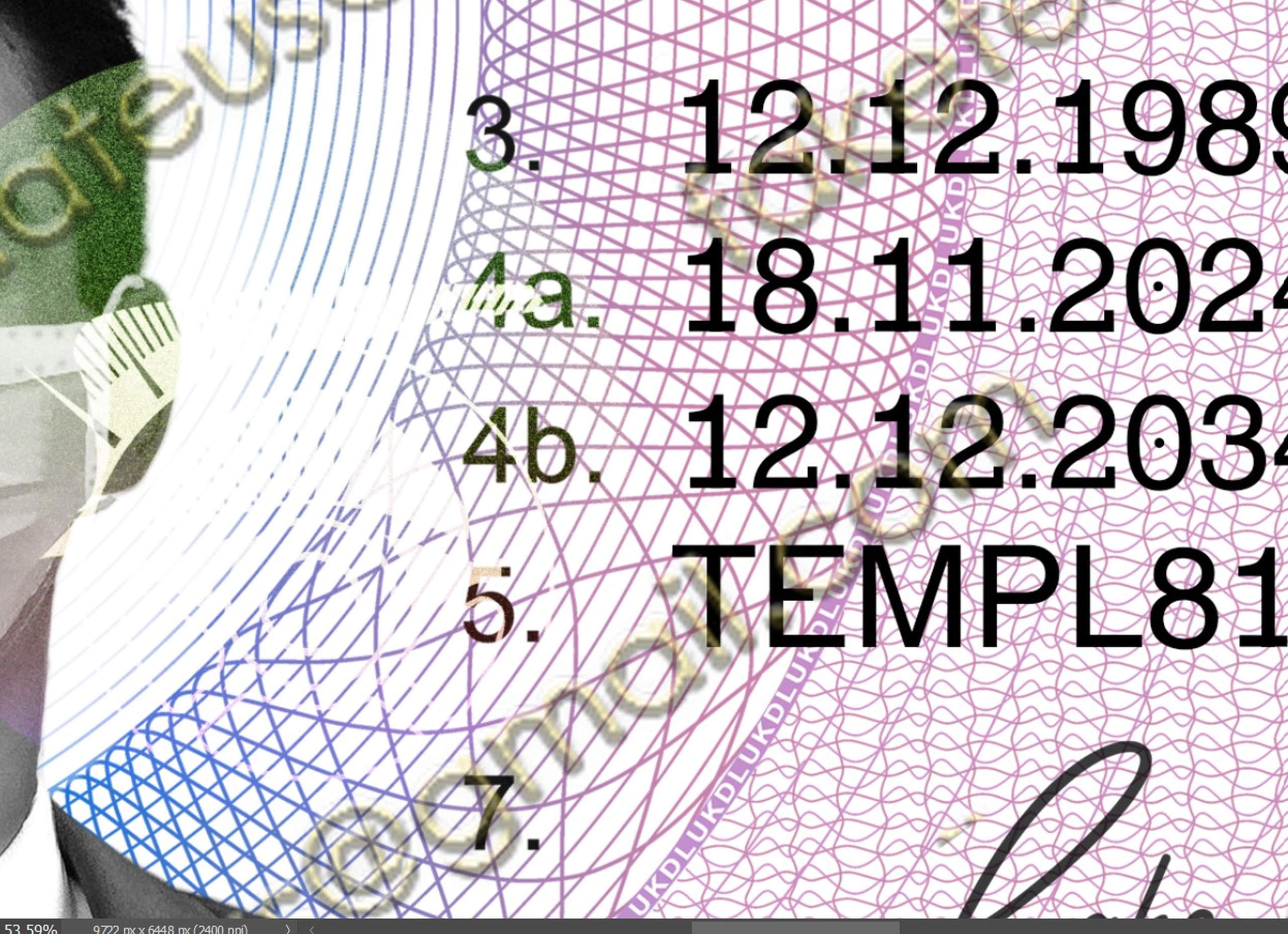 uk driving licence template free download uk driving licence template free download