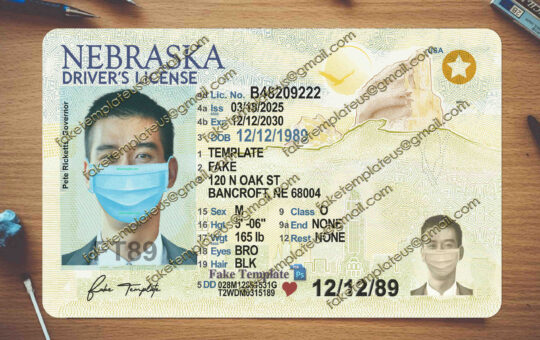fake nebraska drivers license